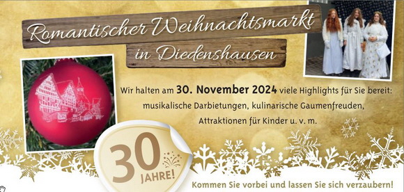 Weihnachtsmarkt Diedenshausen